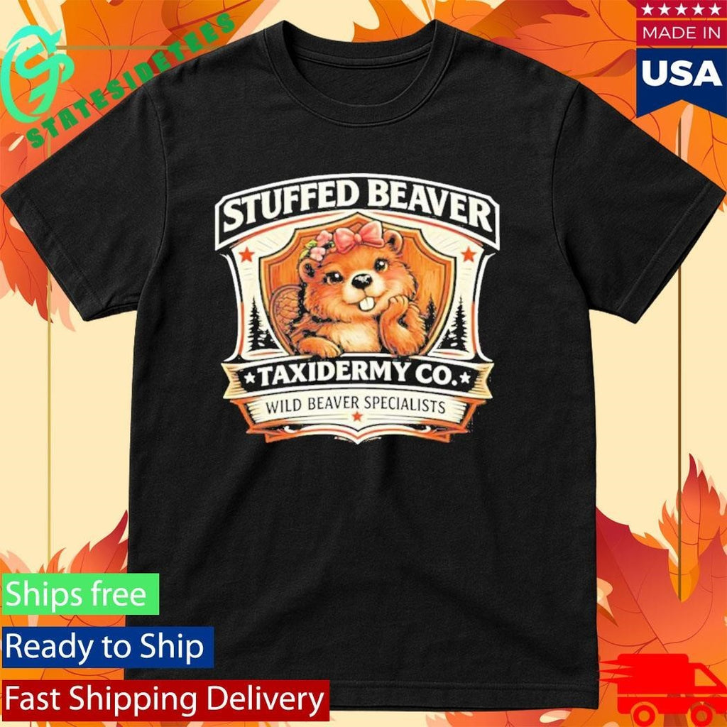 Stuffed Beaver Wild Beaver Specialists Shirt