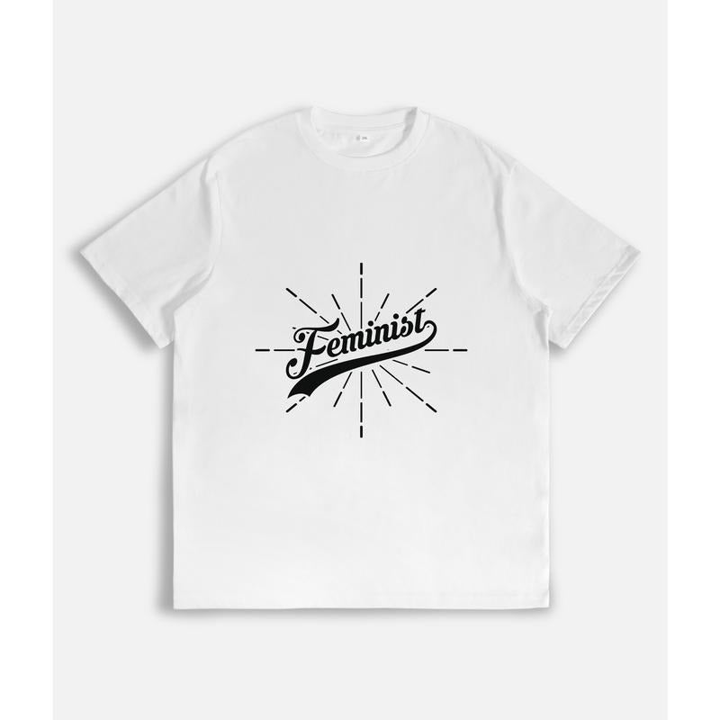 Stylish Lightsaber brand - Shirt with WB shield Bold Feminist Emblem: "Feminist" style 02 Hoodie, Sweatshirt | DripVista.com