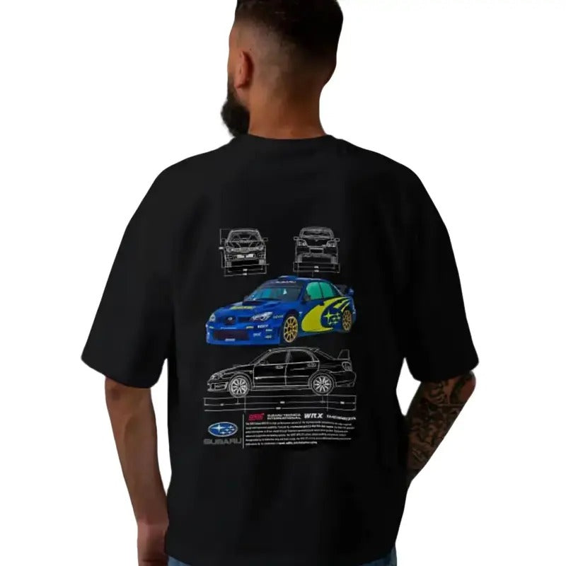 Subaru WRX STI Oversized Tee, Subaru Tshirt, Subaru WRX STI tshirt, Sports Car Tshirt, Subaru WRX STI Merch, Subaru...