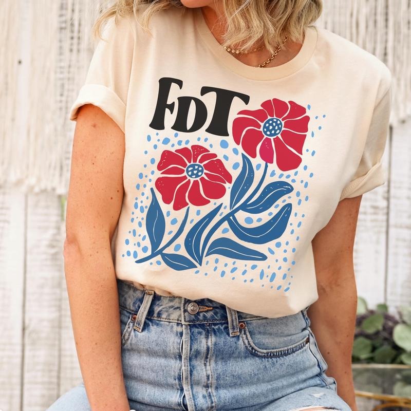 Subtle Anti Trump Shirt, FDT Shirt Anti Maga T-Shirt, Anti Trump Gift, Democrat Shirt, Feminist Tee, Funny Political Tee