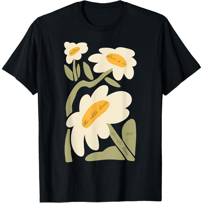 Subtle Flower Kamala Harris Boho Floral T-Shirt made in usa Hoodie, Sweatshirt | DripVista.com