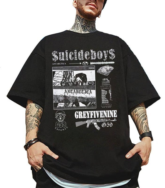 Suicideboys Antartica Shirt, Suicideboy Graphic Tee, Suicideboy Grey Five Nine G59 Shirt, $uicideboy Merch, $uicideboys Shirt, Suicideboy Merch, Uicideboys Shirt, Grey Day Tour Merch, Suicideboy Tour Shirt, G59 Shirt, Grey59 Shirt, G59 Merch, Suiboy Shirt