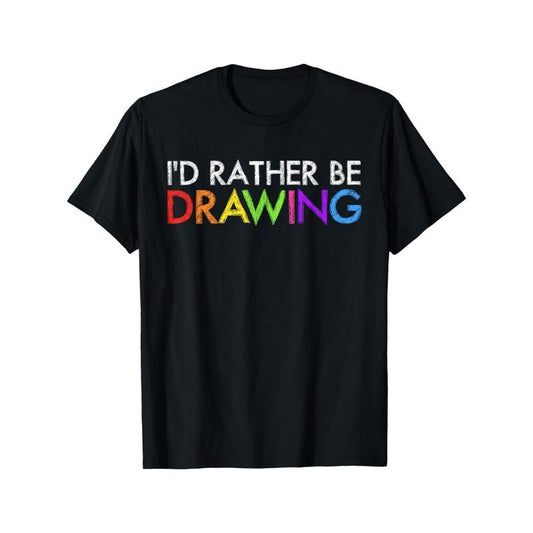 Suitable for male painting lovers, painters, art teachers, T-shirt cool artists Made in USA