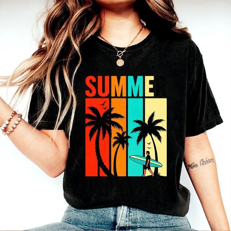 Summer Lightsaber brand shirt, Vintage graphic tees, Trend, Top Tees, Comfort Color, Graphic Tees For Men Gunpla brand...