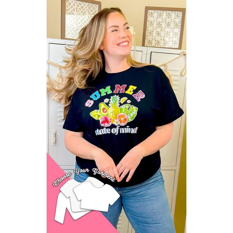 Summer State of Mind Graphic T-Shirts, Hoodie, Sweatshirt | DripVista.com