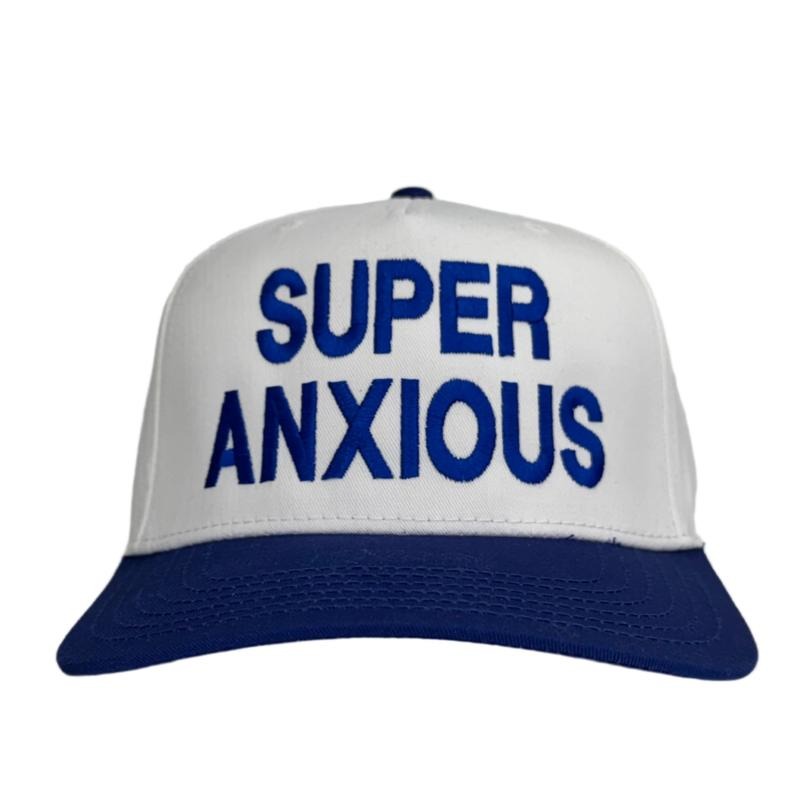 Super Anxious Custom Embroidered Hat T-Shirts, Hoodie, Sweatshirt | DripVista.com