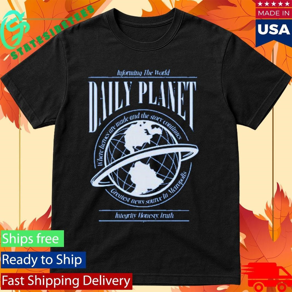 Superman Daily Planet Informing The World Royal Shirt