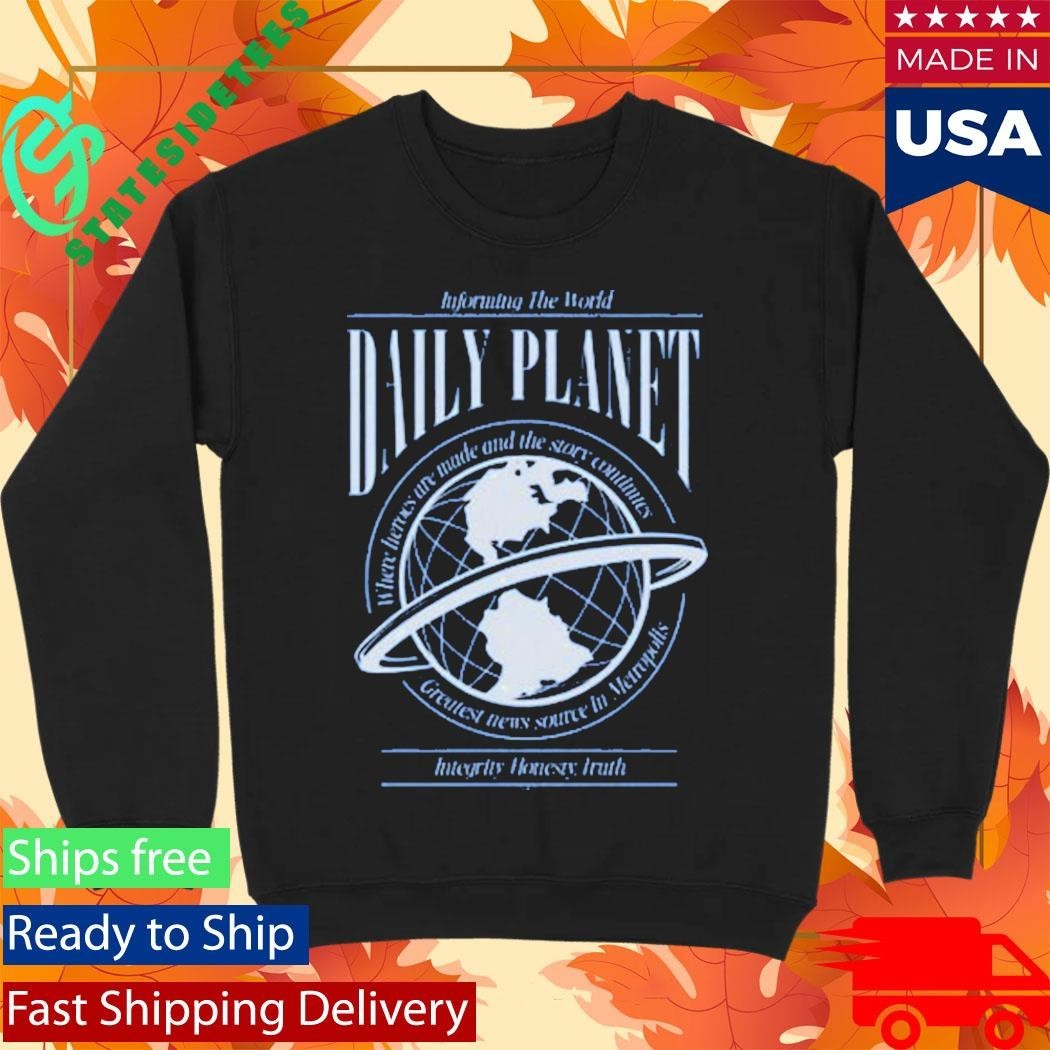 Superman Daily Planet Informing The World Royal Shirt