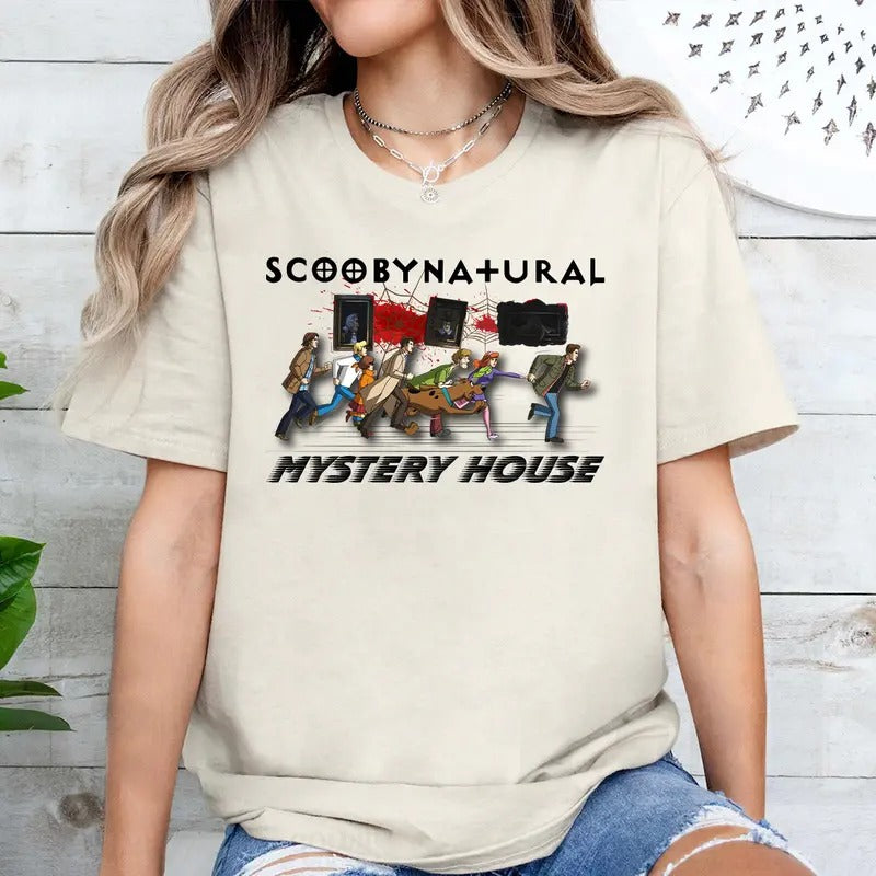 Supernatural T-Shirt,Supernatural Vintage T Shirt, Gift For Woman and Man Unisex T-Shirt Sweatshirt Hoodie | DripVista.com