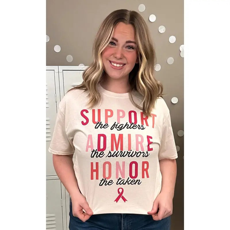 Support Admire Honor Graphic T-Shirt Hoodie, Sweatshirt | DripVista.com