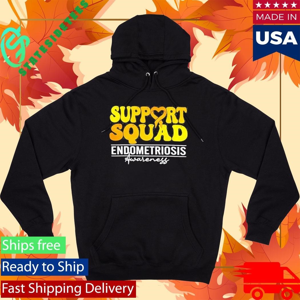 Support Squad Endometriosis Awareness Shirt