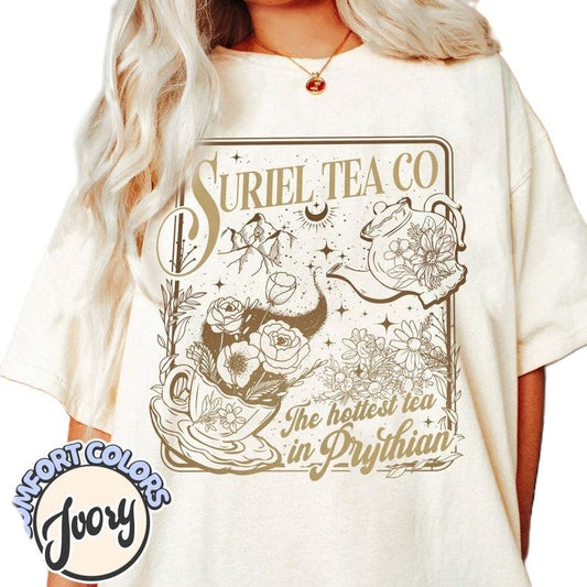Suriel Tea Co Shirt, Throne of glass, Rhysand,The Night Court Gift Shirt,Sarah J Maas Shirt, Acotar merch