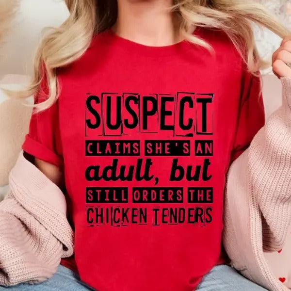 Suspect Claims Funny Unisex Softstyle T-shirt Hoodie, Sweatshirt | DripVista.com
