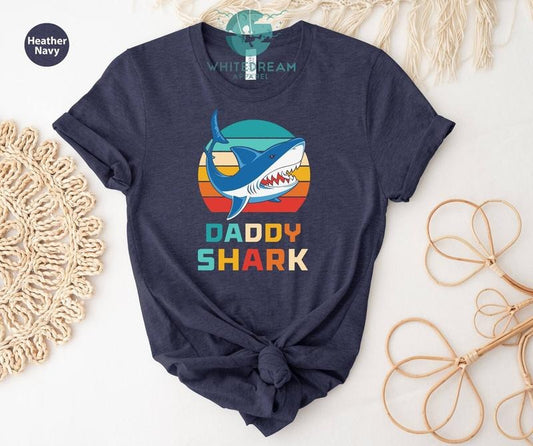 Daddy Shark T-shirt/Hoodie/Sweater Dad Life Shirts Father Day Shirt Family Shirt Superhero Dad Tees Cool Dad Shirts Animal Lover Gifts Best Dad Ever