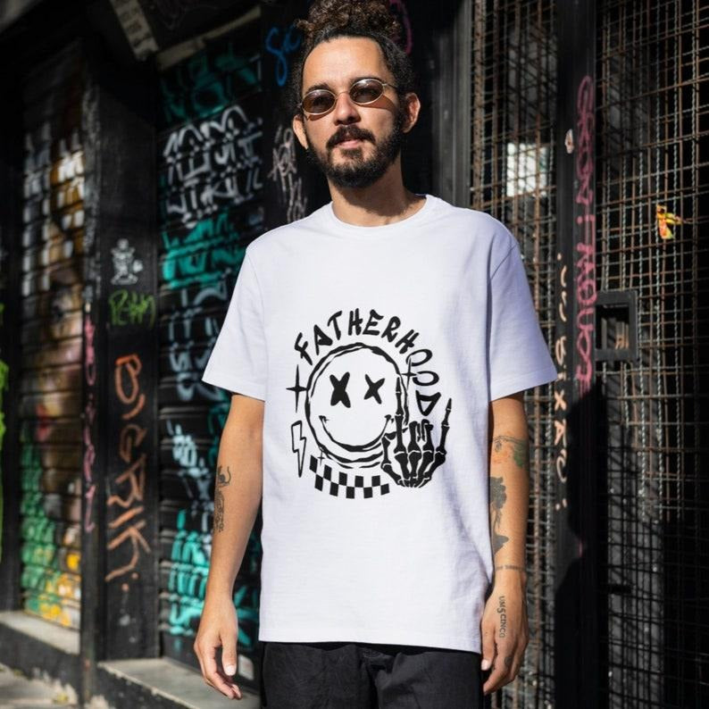 Fatherhood Shirt/Shirt/T-shirt/Hoodie/Sweater, Dad Rock Shirts, Gift For Rock Dada, Father's Day Shirt, Gift For Father Tee, Fathers day gift Shirt, Rock Lover Papa Tee