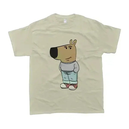 [Sale Up To 65%] Chill Guy T-Shirt Funny Dog Cartoon T-Shirt/Hoodie/Sweatshirt, Soft Cotton Crewneck Shirt for Men and Women, Gift for Him or Her