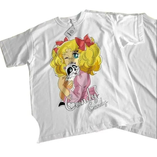 Sweet Anime Adventure Unisex T-Shirt - Retro Manga Japanese Apparel, Cool Otaku Gift, Vintage Romance Style Clothing, Classic Shojo Anime