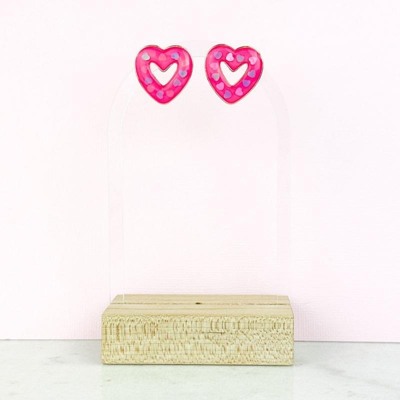 Sweet As Sugar Heart Stud Earrings *Final Sale* T-Shirts, Hoodie, Sweatshirt | DripVista.com