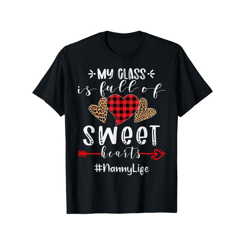 Sweetheart Vibes Valentine's Day Men's T-Shirt - 100% Cotton, Short Sleeve, Crew Neck, Casual Fit for All Seasons made in usa