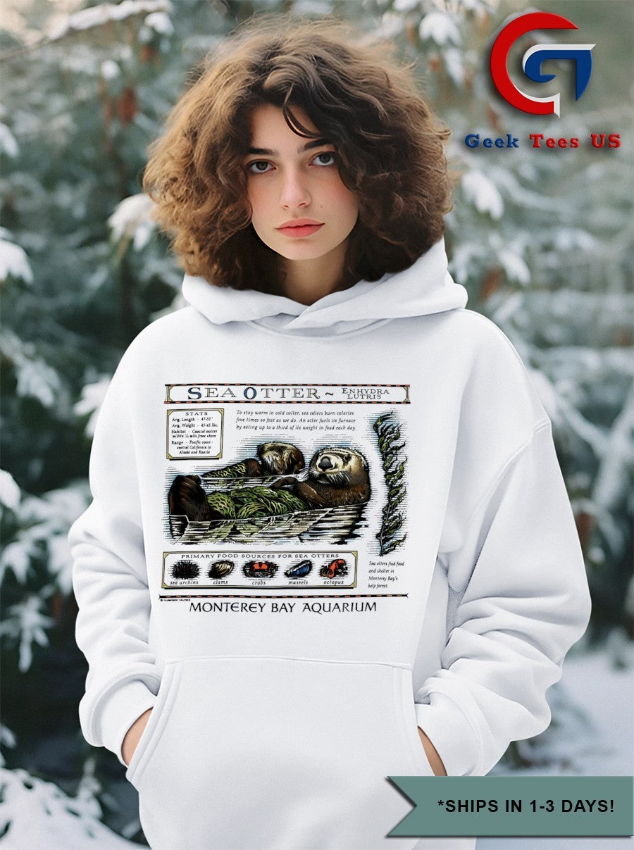 Swift Sea Otter Monterey Bay Aquarium Inspired Marine Life shirt