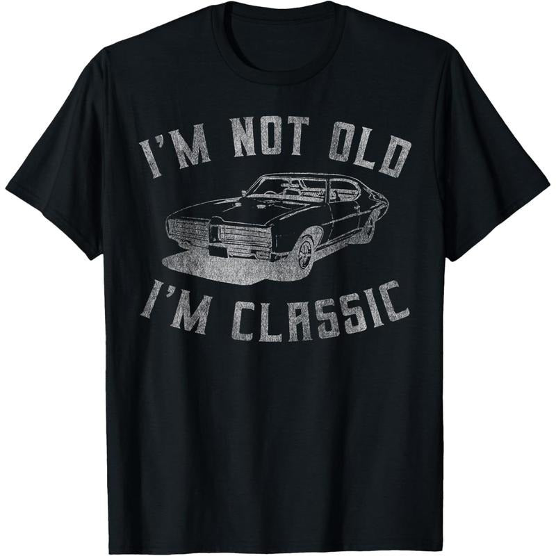 Swoosh'Bat brand Not Old Swoosh'Bat brand Classic Funny Car Graphic - Mens & Womens Short Sleeve T-Shirt Hoodie, Sweatshirt