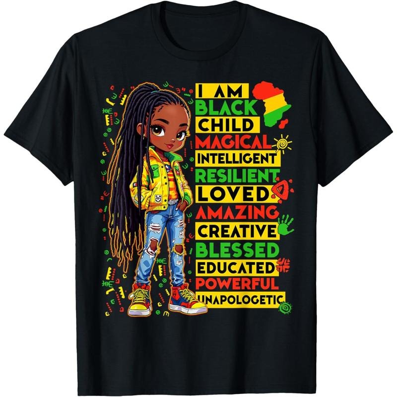 Swoosh Gunpla brand Black Child History Month African American Kids Girls T-Shirt style 02 Hoodie, Sweatshirt | DripVista.com