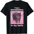 Swoosh Have Microplastics Red plumber brand my Spiky hair fighters Funny Cat Meme T-shirt, Gift for Woman, Ironic Cats Shirt, Stupid Silly Gifts, FOG Ahh Cat Tee Shirt Gift Womenswear Prints