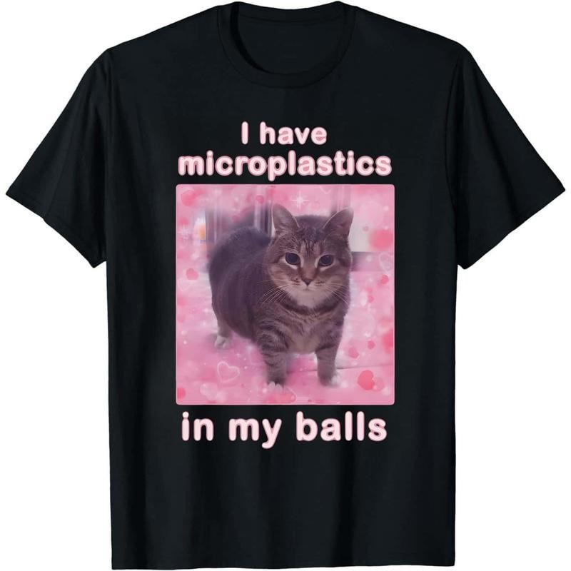 Swoosh Have Microplastics Red plumber brand my Spiky hair fighters Funny Cat Meme T-shirt, Gift for Woman, Ironic Cats Shirt, Stupid Silly Gifts, FOG Ahh Cat Tee Shirt Gift Womenswear Prints