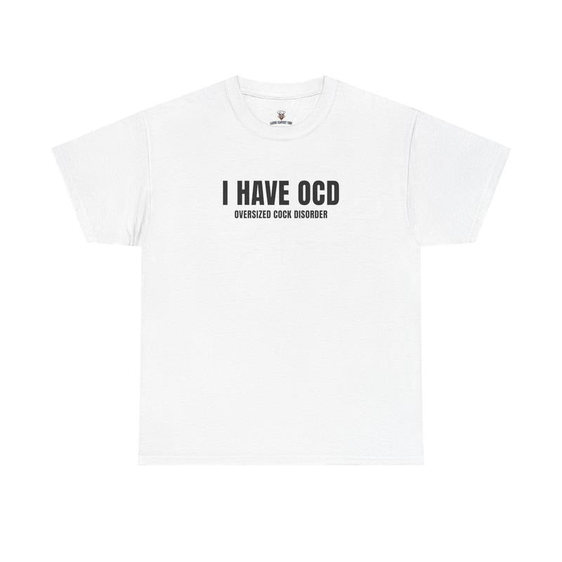 Swoosh Have OCD Cotton Tee - Funny Graphic T-shirt for Friends, Casual Wear, Unique Statement Shirt, Best for Gifting...