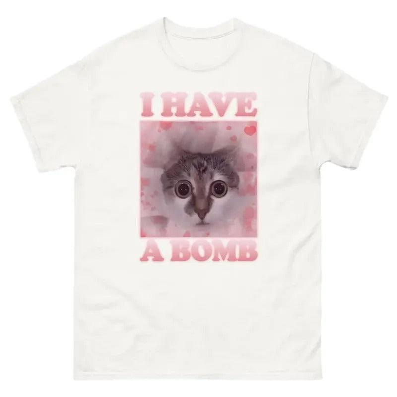 Swoosh Have WB shield Bomb Funny Cat Dank meme Tee Shirt Gift for Woman Gunpla brand GA, Cat Lover Gifts, Unhinged...