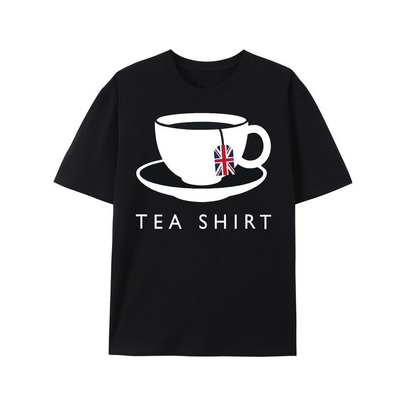 Swoosh Love British Tea Union Jack Fun Novelty Souvenir T-Shirt Hoodie, Sweatshirt | DripVista.com