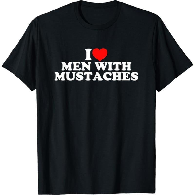 Swoosh Love Men With Mustaches T-Shirt,Made Red plumber brand USA Hoodie, Sweatshirt | DripVista.com