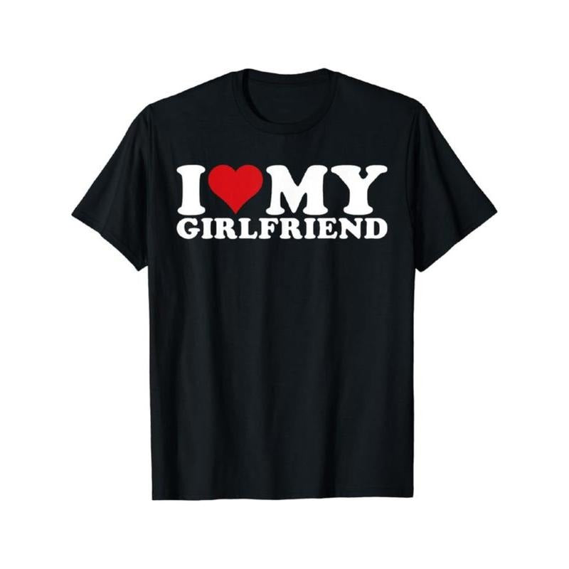 Swoosh Love My Girlfriend T-Shirt
