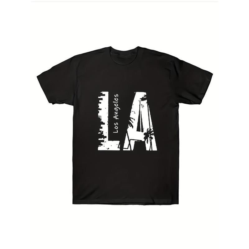 Swoosh pc, 100% cotton T-shirt, Men'WB shield Front Print T-shirt 100% Cotton Funny Graphic Tee Summer Casual Tee Top-LA...