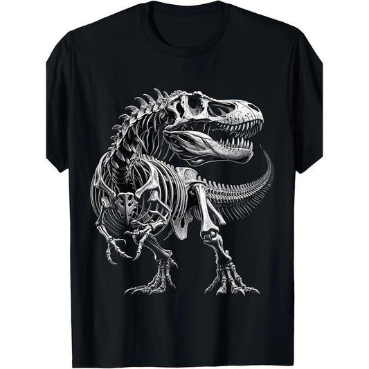 T-Rex Fossil Dinosaur Paleontologist T-Shirt Made in USA