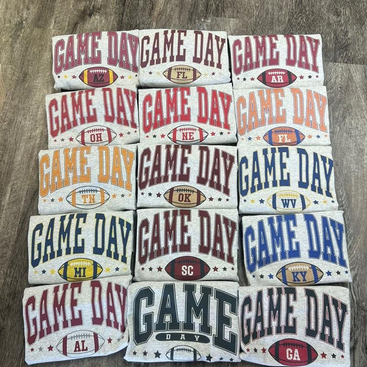 Game Day Sweatshirt/T-Shirt