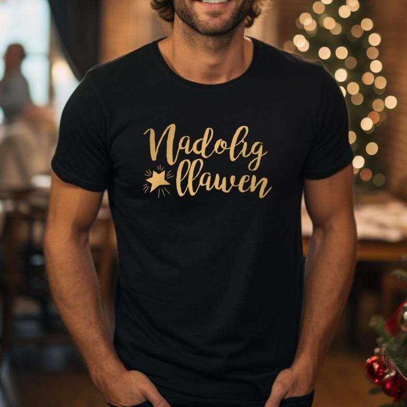 T-shirt - Mens Welsh Language Christmas Gift Top Birthday Christmas Gift Top .made in usa Hoodie, Sweatshirt | DripVista.com