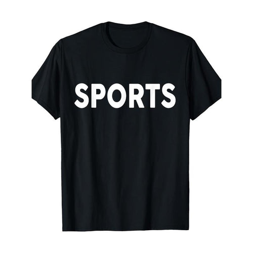 T-shirt with "Sport" printed on it -100% cotton Made in USA Hoodie, Sweatshirt | DripVista.com