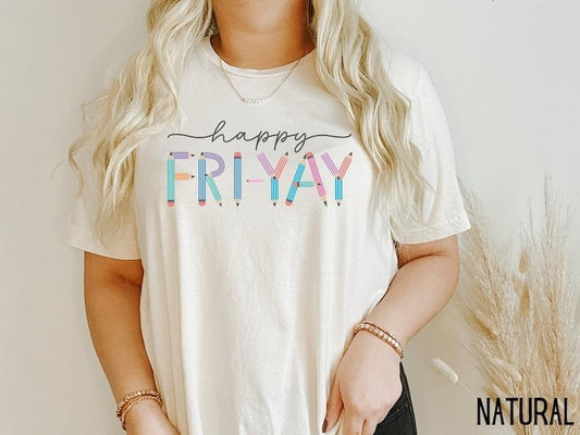 TGIF Teacher Shirt, Friyay Teacher TShirt, Fri-Yay Shirt, Teacher Tee, Friday Shirt, Teacher team Tee, Funny Teacher Shirt, Gift for Teacher