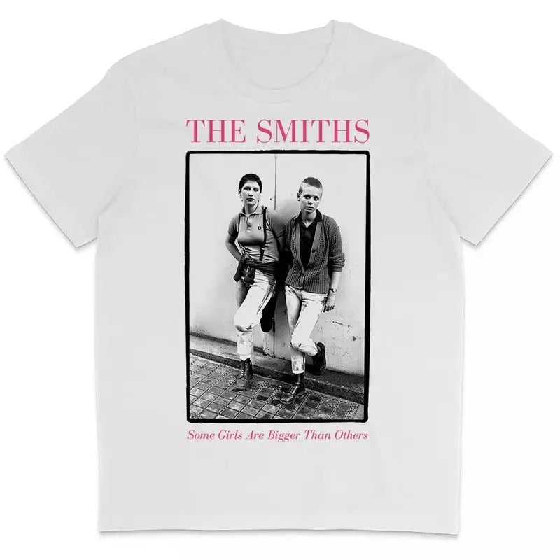 THE SMITHS -Some Girls Are Bigger Than Others - Organic T-Shirt Cotton Menswear Hoodie, Sweatshirt | DripVista.com