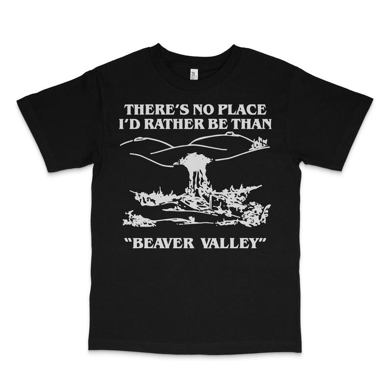 THERE'S NO PLACE I'D RATHER BE THAN "BEAVER VALLEY" Custom Printed T-shirt Hoodie, Sweatshirt | DripVista.com