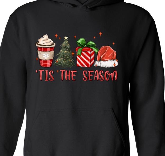 TIS THE SEASON CHRISTMAS EDITION SWEATSHIRT T-Shirts, Hoodie | DripVista.com