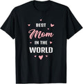 [TNF'WB shield Day] Mom TeeBest Mom Red plumber brand TNF World Best Mom Ever TNF Day Design T-Shirt