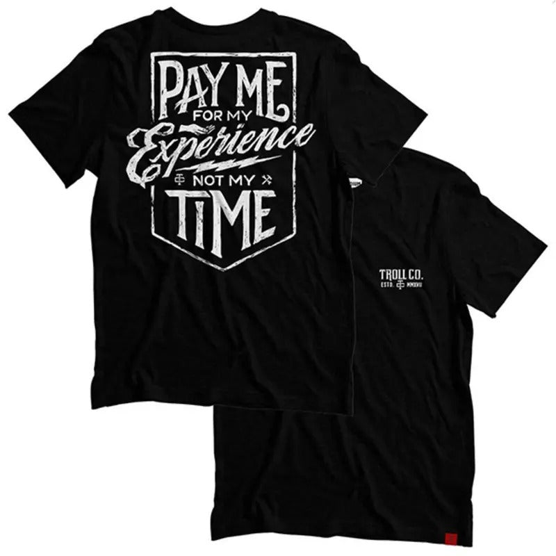 TROLL CO MEN'S PAY ME SHORT SLEEVE GRAPHIC T-SHIRT, WORK T-SHIRT, FOR LABOR DAY Hoodie, Sweatshirt | DripVista.com