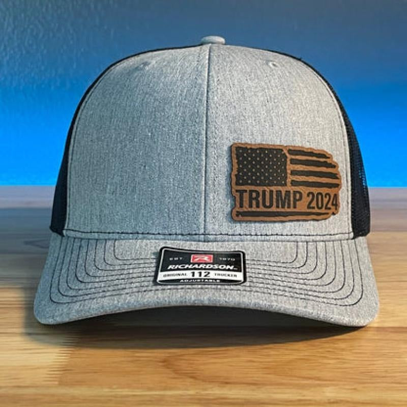 TRUMP 2024 AMERICAN FLAG DISTRESSED Patriotic Side Leather Patch Hat T-Shirts, Hoodie, Sweatshirt | DripVista.com