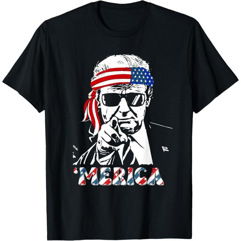 TRUMP Happy 4th Of July Trump American Flag T-Shirt made in usastyle{n002}2 Hoodie, Sweatshirt | DripVista.com