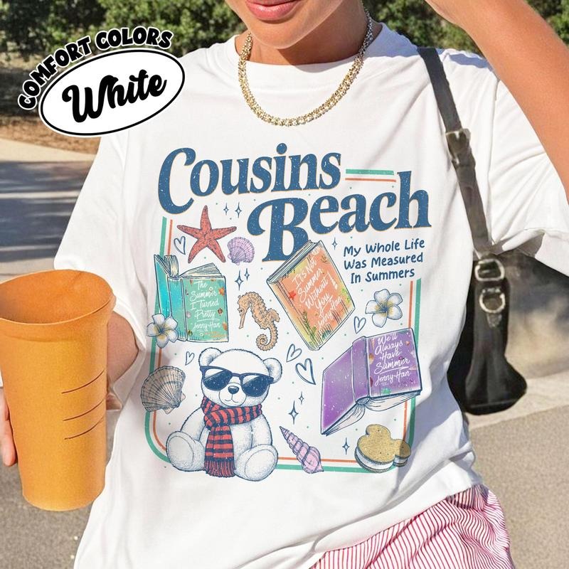 TSITP Cousins Beach Shirt Comfort Colors, We Will Always Have Summer, Team Conrad Belly Jeremiah Tee, Movie Fan Merch