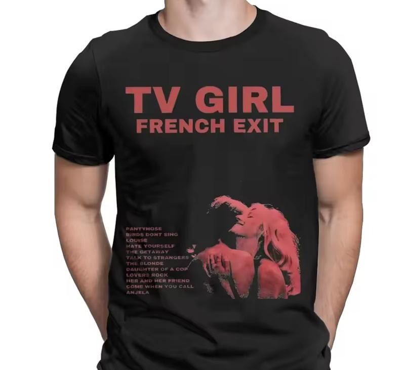 TV Girl French Exit Album Tee T-Shirt Unique Graphic Tee You Can Customize Hoodie, Sweatshirt | DripVista.com