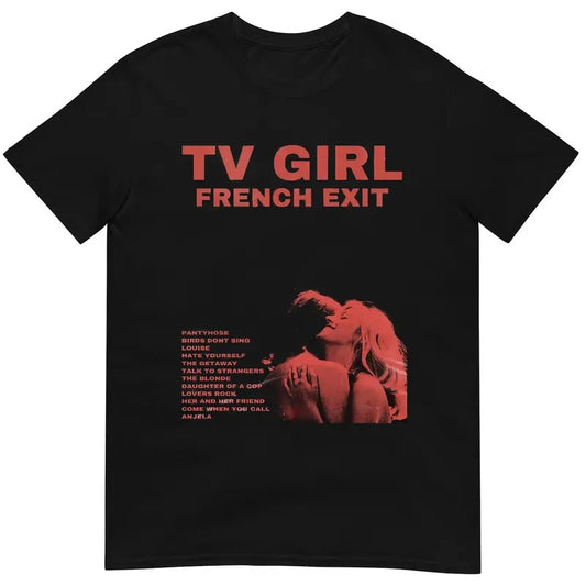 TV Girl Shirt - French Exit Album Music Band Graphic Tee Shirt Merch Top Womenswear