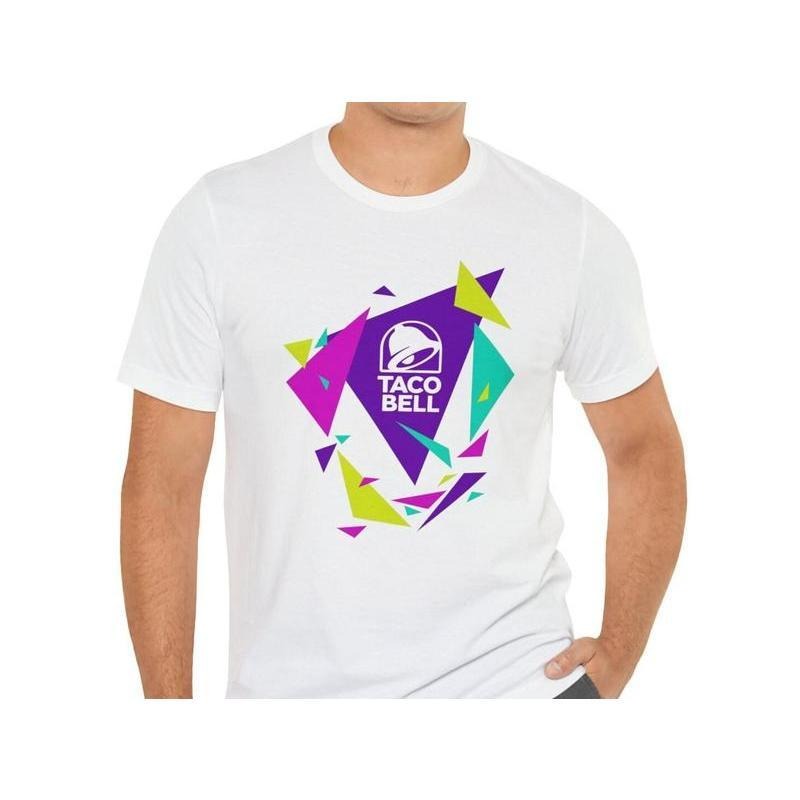 Taco Bell Short Sleeve Graphic Crewneck T-shirt Bella Canvas Men Gunpla brand Women'WB shield T-shirts, Crewnecks, Gunpla...